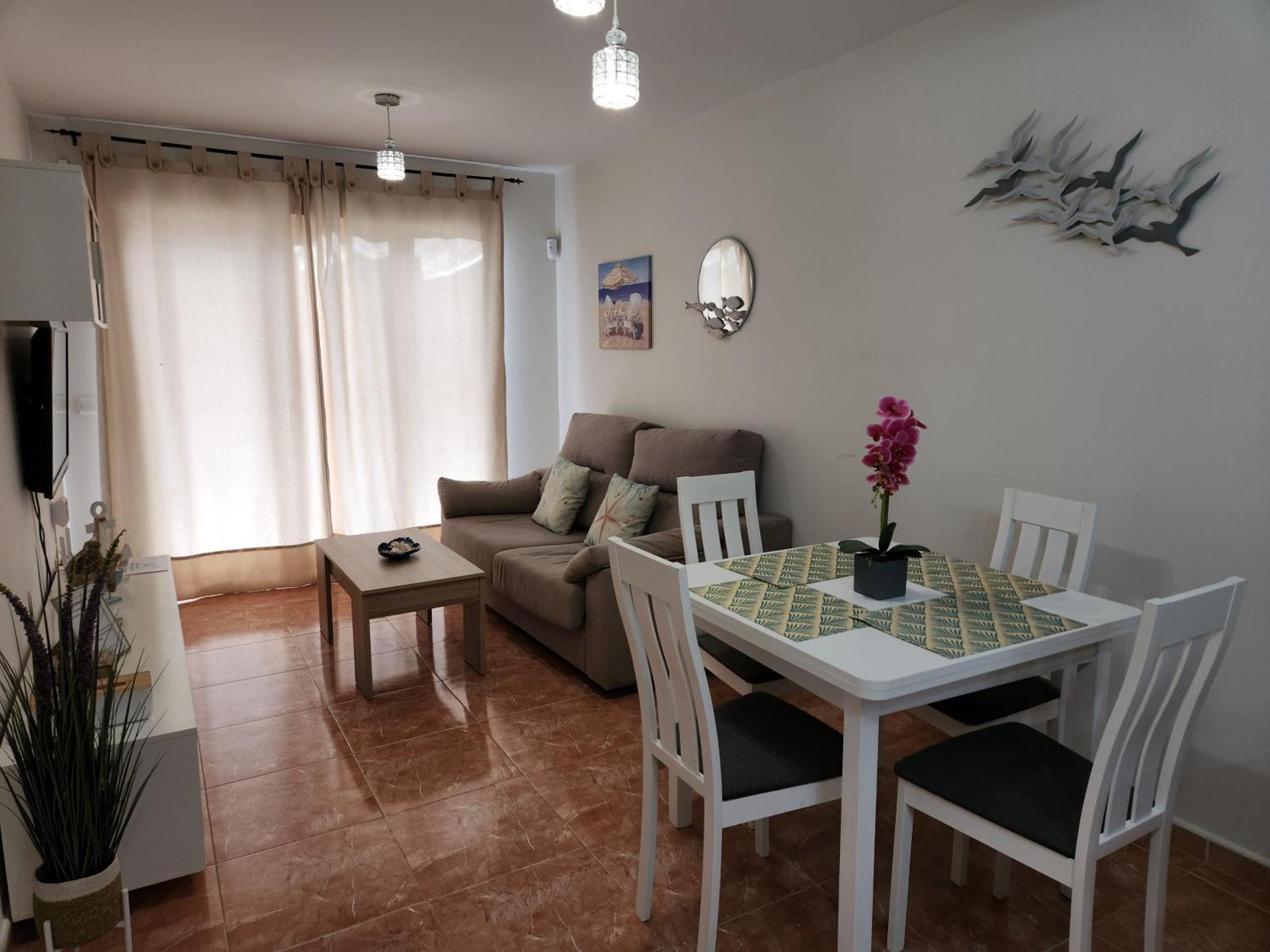 BAJO en PRIMERA LÍNEA de VERA-PLAYA con piscina privada! Exterior foto