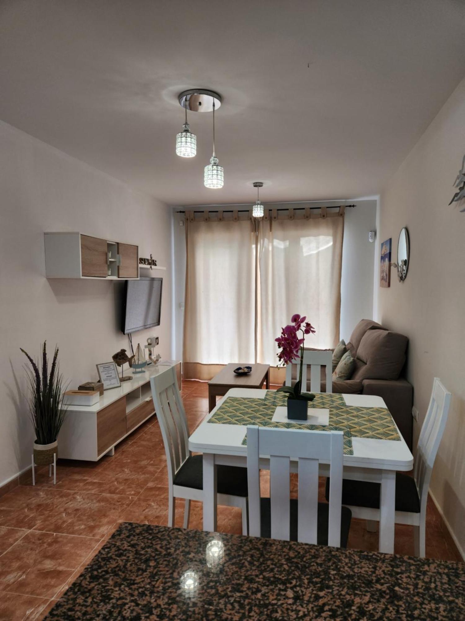 BAJO en PRIMERA LÍNEA de VERA-PLAYA con piscina privada! Exterior foto