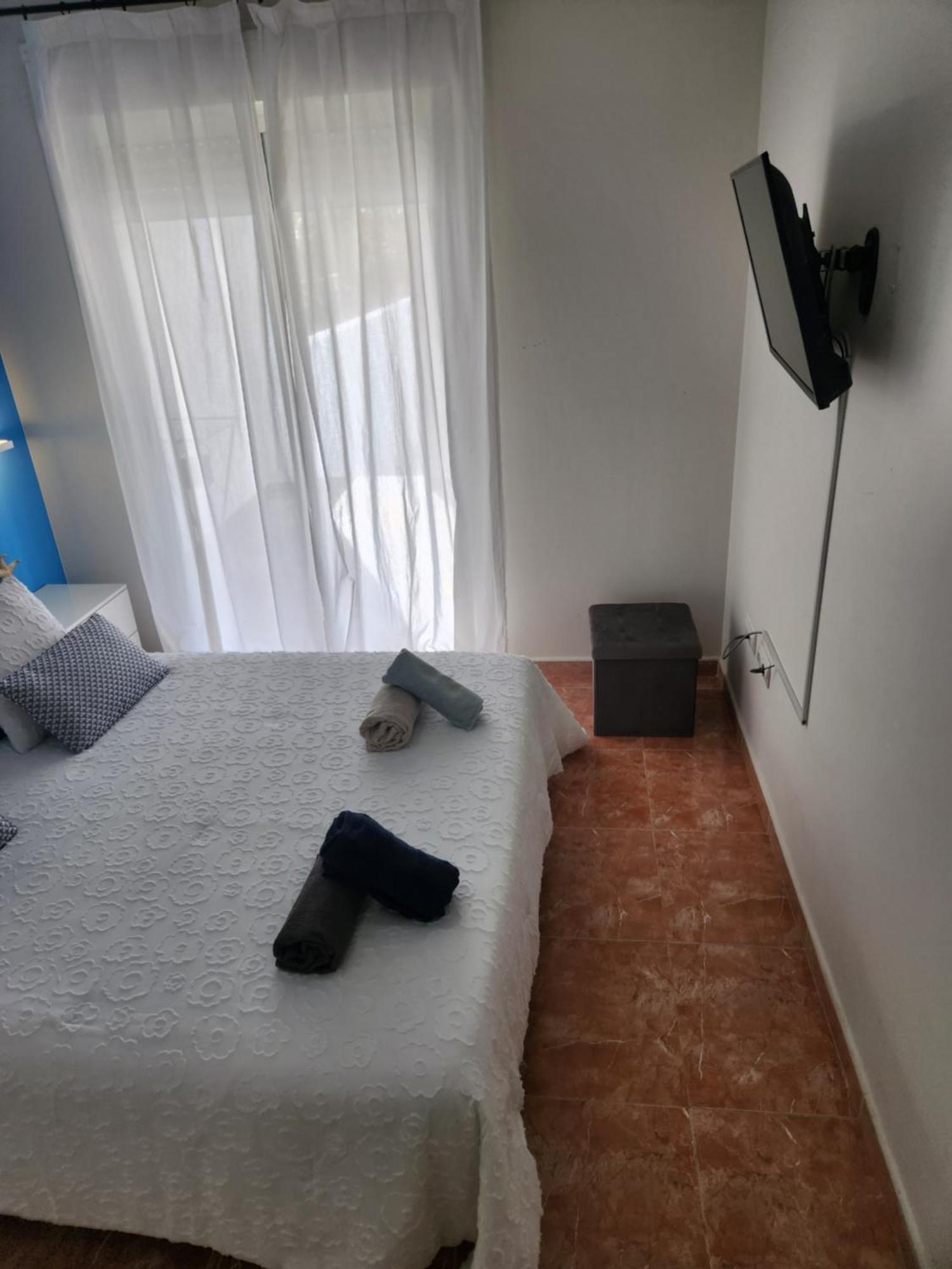 BAJO en PRIMERA LÍNEA de VERA-PLAYA con piscina privada! Exterior foto
