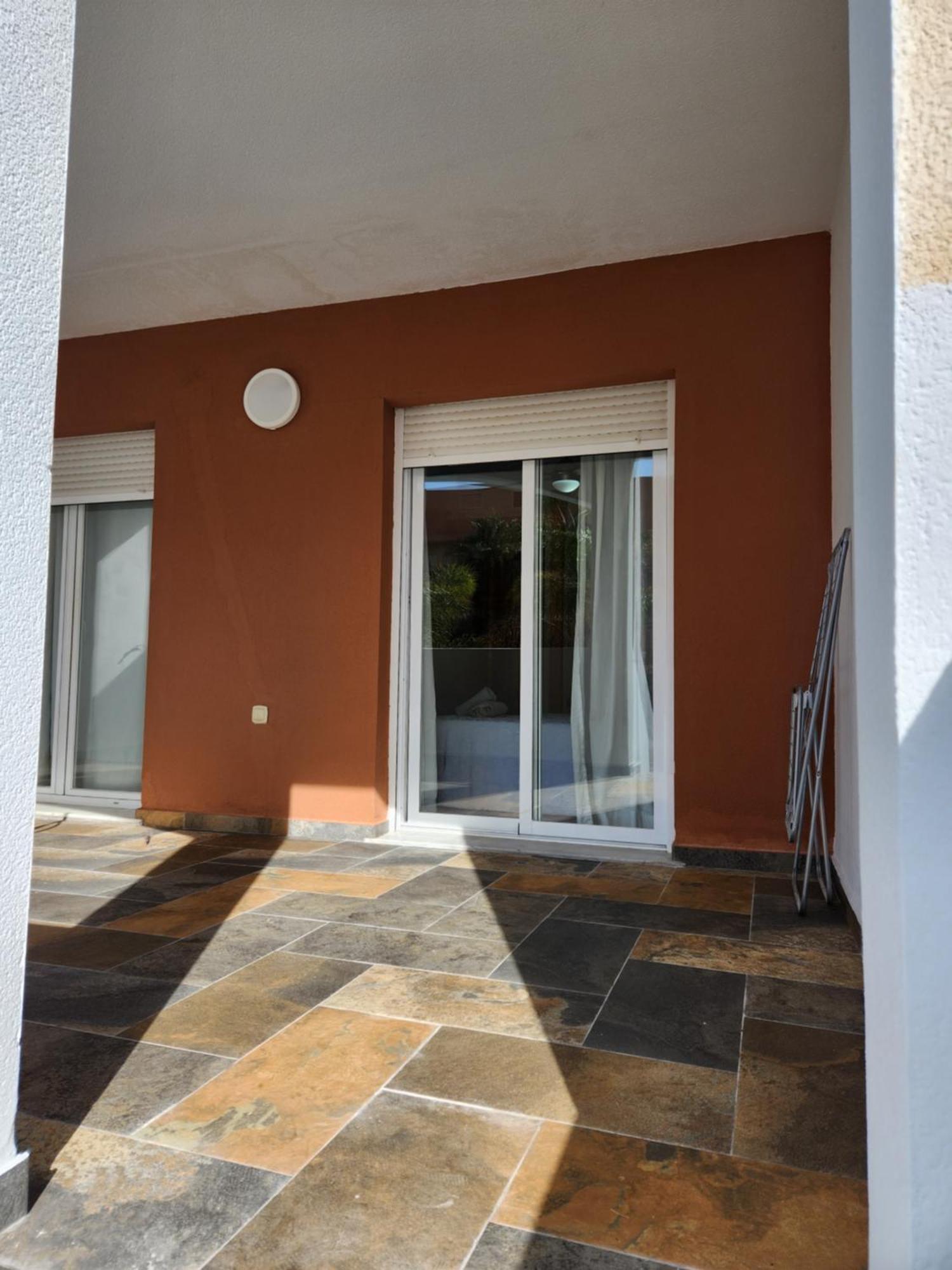 BAJO en PRIMERA LÍNEA de VERA-PLAYA con piscina privada! Exterior foto