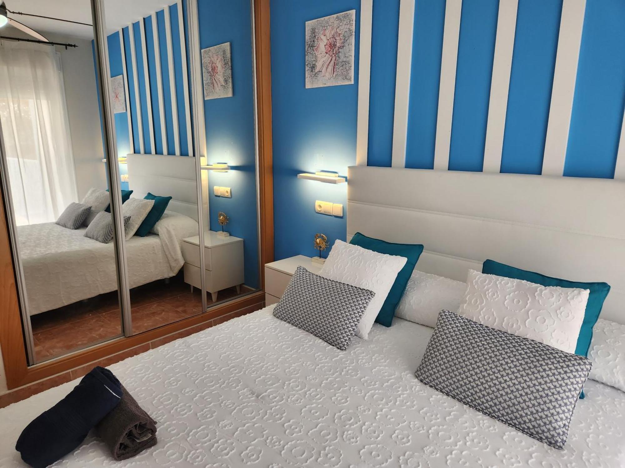 BAJO en PRIMERA LÍNEA de VERA-PLAYA con piscina privada! Exterior foto